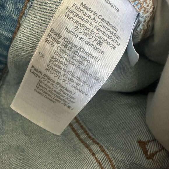 Madewell Balloon Medium Blue Wash Jeans 31P - Picture 7 of 8